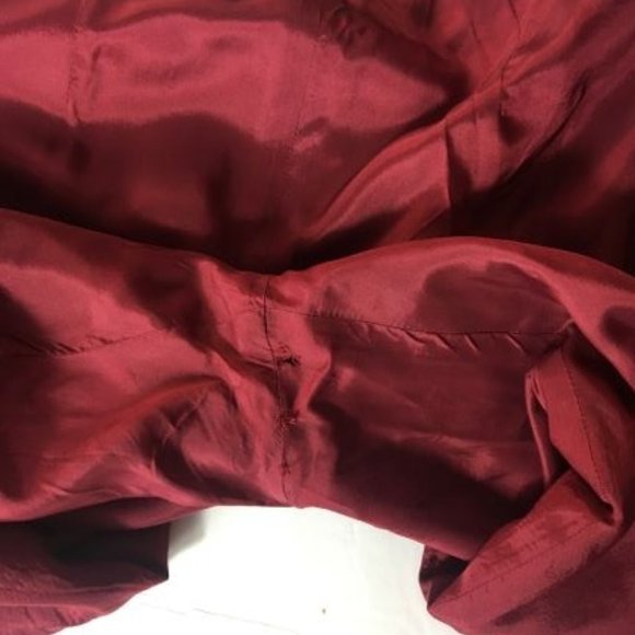 Carlisle Textured Paisley Print Straight Leg Dress Pant _ Wine - Picture 7 of 7